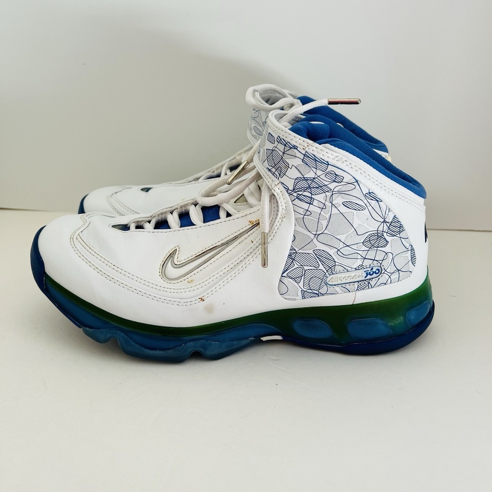Nike Air Max 360 BB US Mens Size 7.5 White Chrome Varsity Royal 2006
